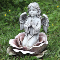 New carved lovely praying angel girl stone sculptures for sale